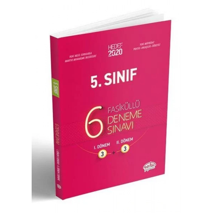 EDİTÖR 5.SINIF 6 DENEME