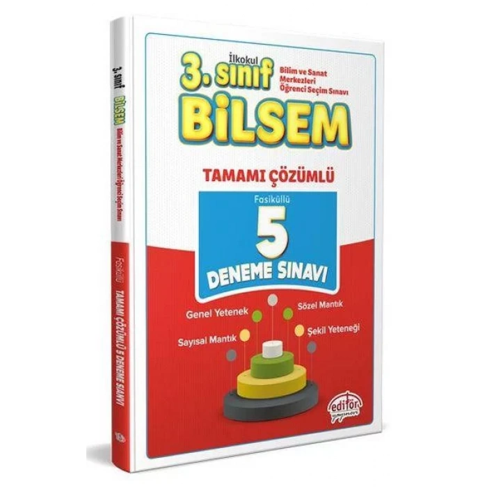 EDİTÖR 3.SINIF BİLSEM 5 DENEME