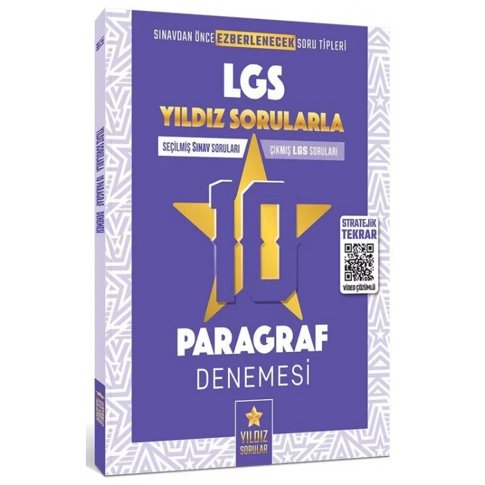 SINAV YILDIZLI SORULAR LGS PARAGRAF 10 DENEME