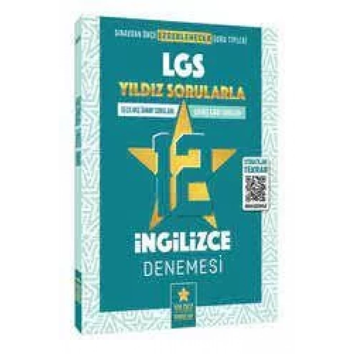  SINAV YILDIZLI SORULAR LGS İNGİLİZCE 12 DENEME