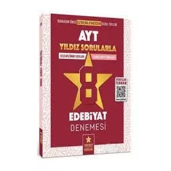  SINAV YILDIZLI SORULAR AYT EDEBİYAT 8 DENEME