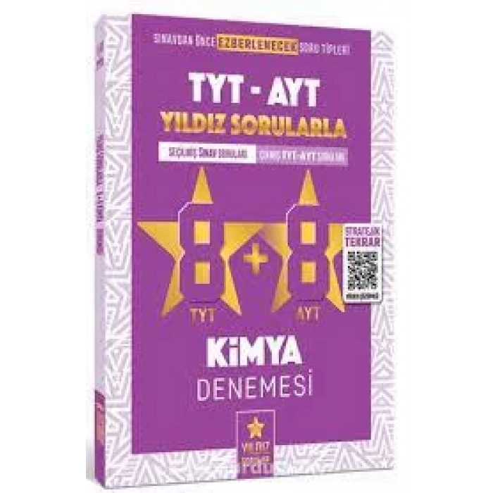  SINAV YILDIZLI SORULAR TYT- AYT KİMYA 8+8 DENEME