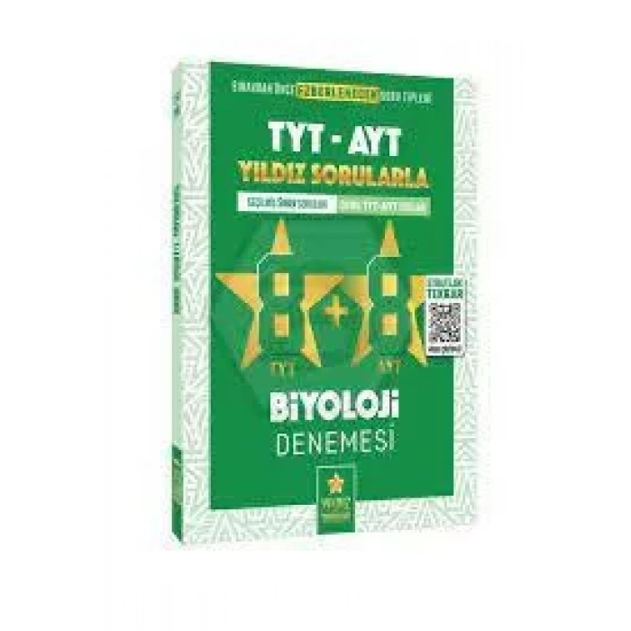  SINAV YILDIZLI SORULAR TYT- AYT BİYOLOJİ 8+8 DENEME