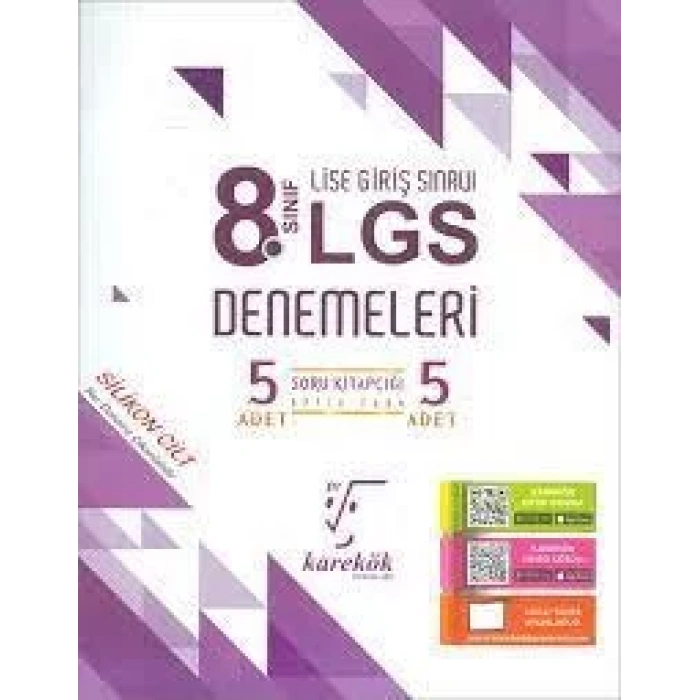 KAREKÖK 8.SINIF 5 Lİ DENEME SETİ