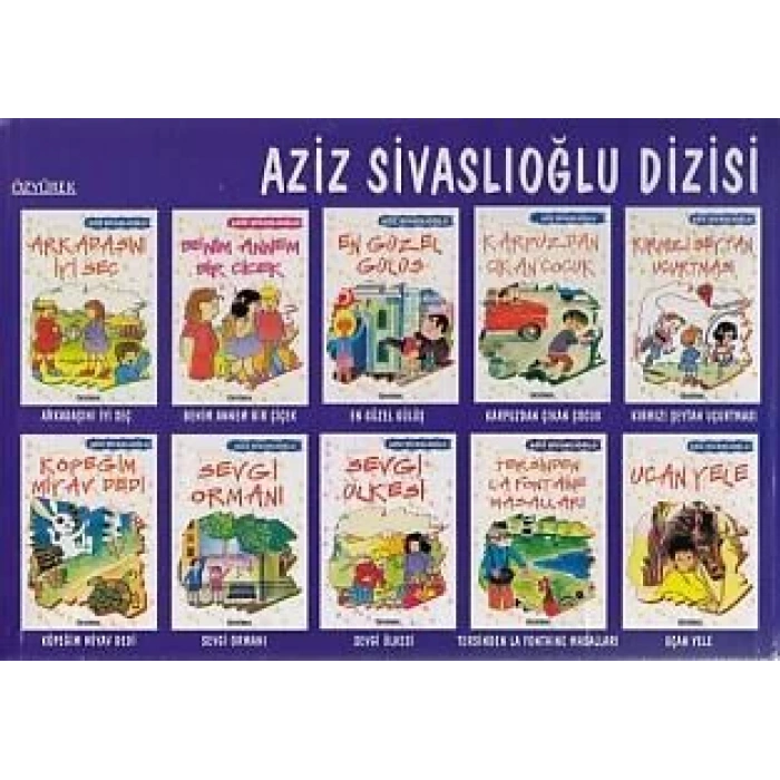 AZİZ SİVASLIOĞLU SERİSİ 10 KİTAP / ÖZYÜREK