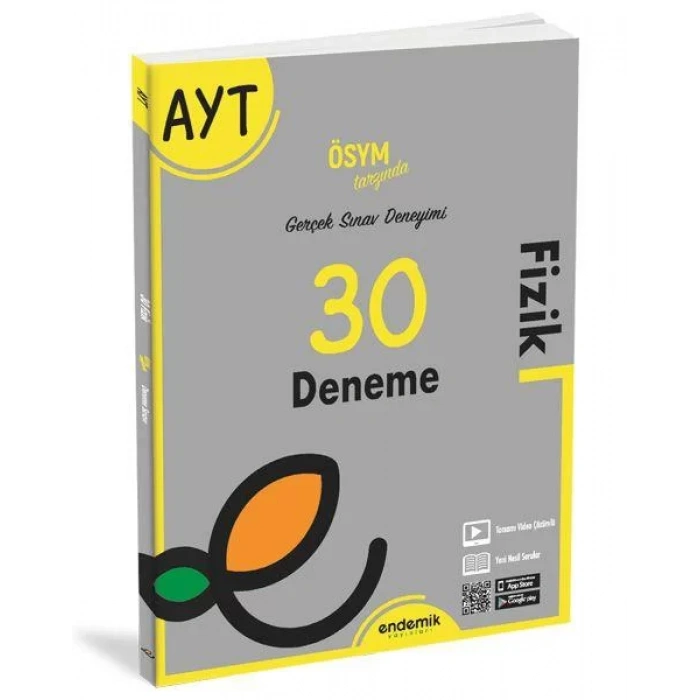 ENDEMİK AYT FİZİK 30 LU DENEME