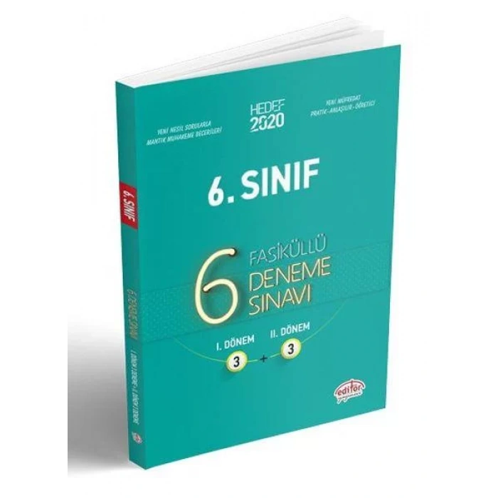 EDİTÖR 6.SINIF 6 DENEME