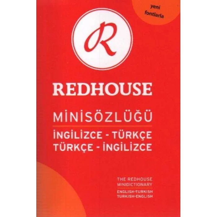 REDHOUSE İNGİLİZCE TÜRKÇE SÖZLÜK MİNİ (TURUNCU)