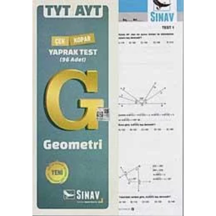 SINAV TYT AYT GEOMETRİ YAPRAK TEST