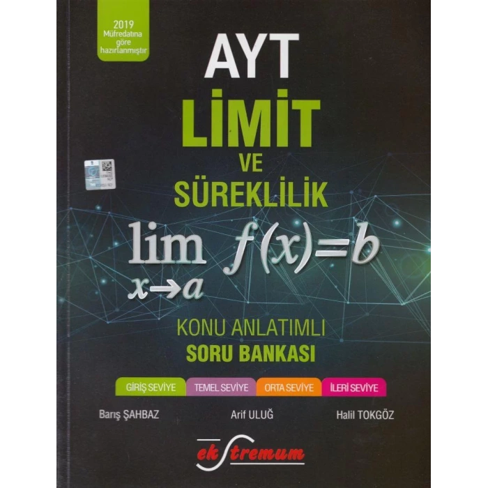 EKSTREMUM AYT LİMİT VE SÜREKLİLİK KA SORU BANKASI