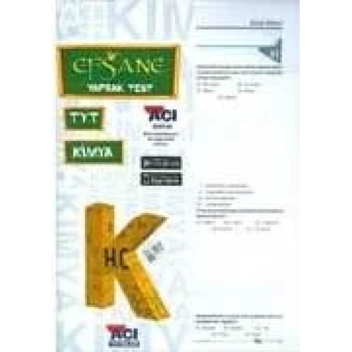 AÇI TYT KİMYA YAPRAK TEST