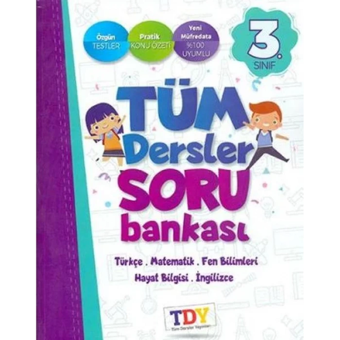TDY 3.SINIF TÜM DERSLER SORU BANKASI