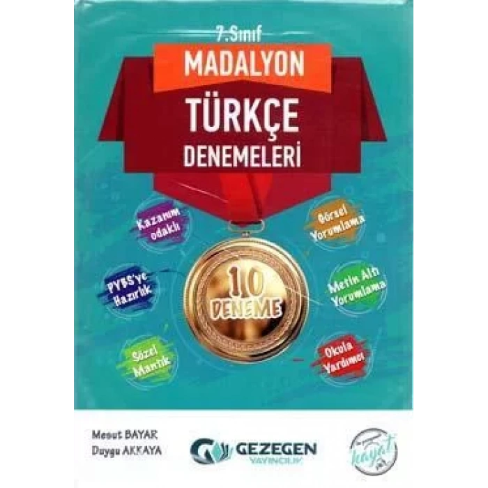GEZEGEN 7.SINIF MADALYON TÜRKÇE 10 DENEME