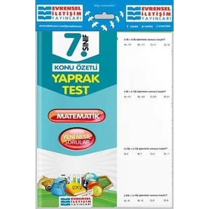 AÇI 2.SINIF HAYAT BİLGİSİ YAPRAK TEST