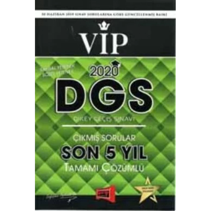 YARGI DGS VİP SON 5 YIL ÇIKMIŞ SORULAR 2020