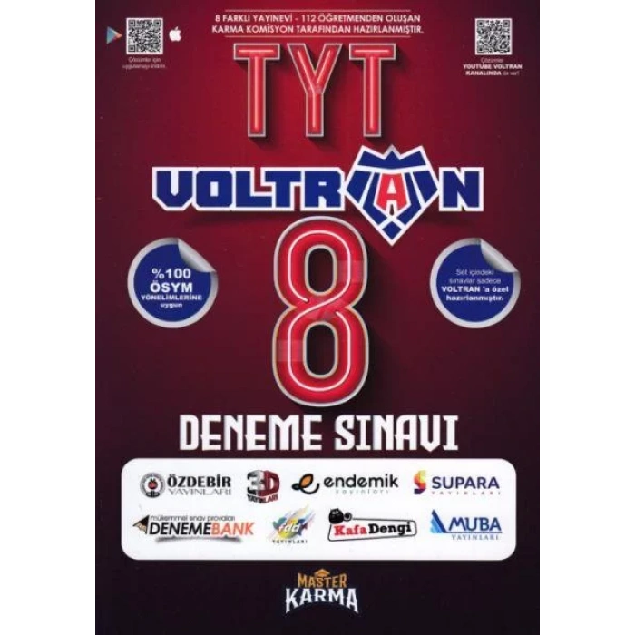 MASTER KARMA TYT VOLTRAN 8 DENEME