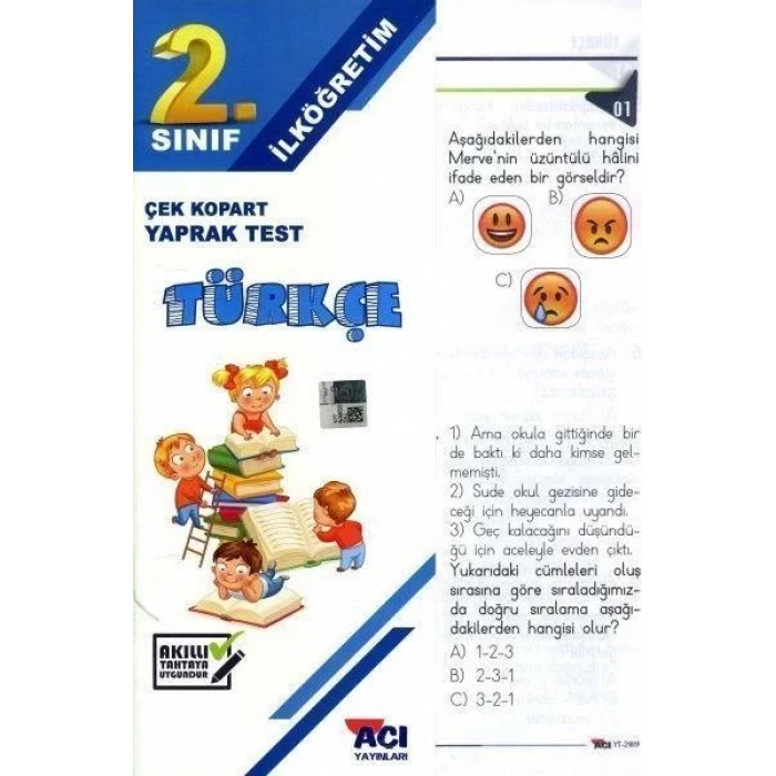 AÇI 2.SINIF TÜRKÇE YAPRAK TEST