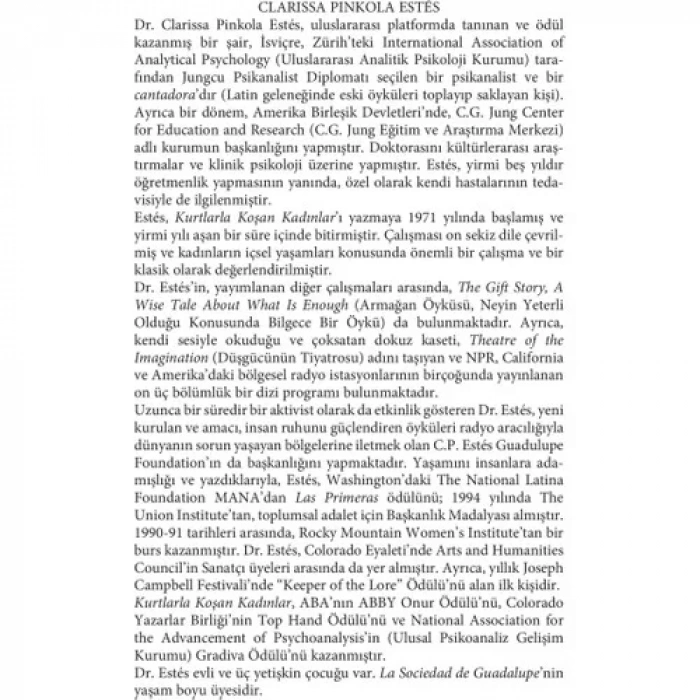 KURTLARLA KOŞAN KADINLAR - AYRINTI