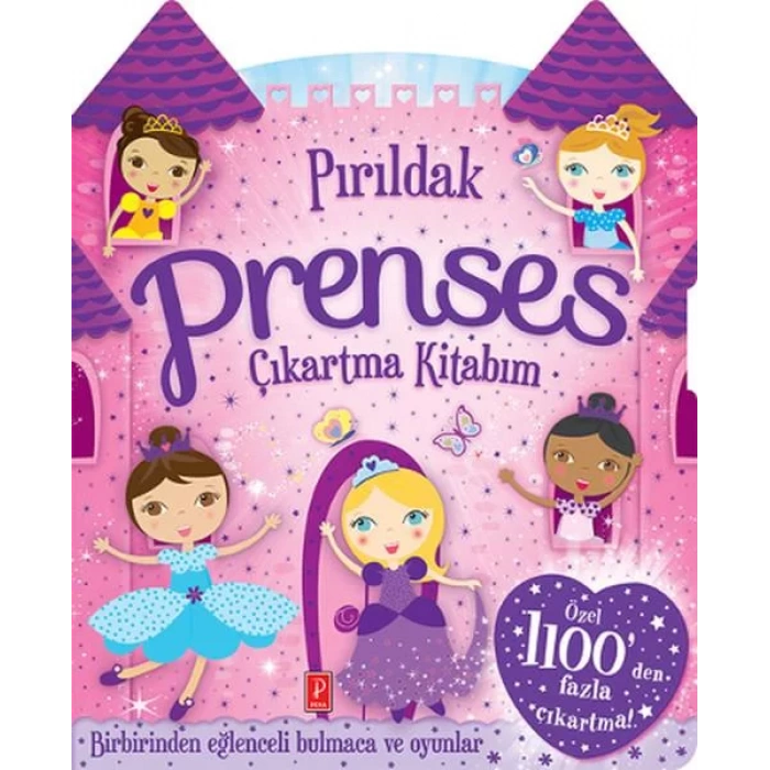 PIRILDAK PRENSES ÇIKARTMA KİTABIM 1100 ÇIKARTMA