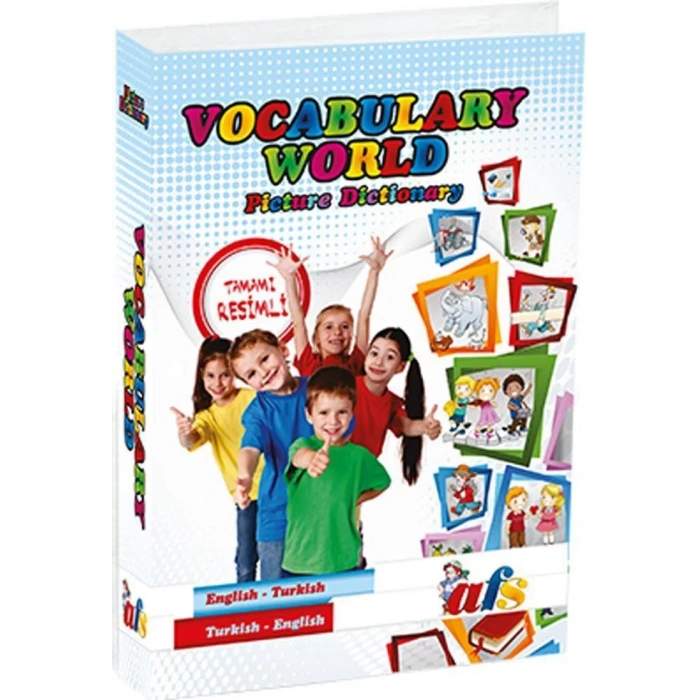 AFS VOCABULARY WORLD RESİMLİ İNGİLİZCE SÖZLÜK