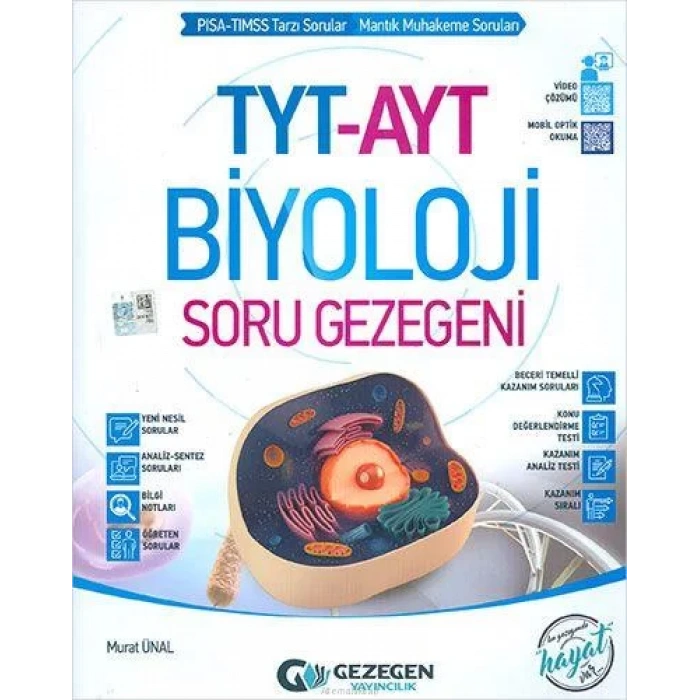 GEZEGEN TYT AYT BİYOLOJİ SORU GEZEGENİ (YENİ)
