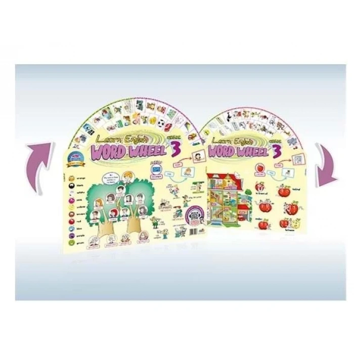 AFS 3.SINIF KELİME ÇARKI WORD WHEEL GRADE 3