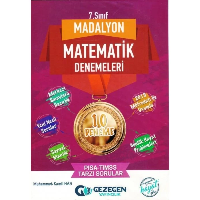 GEZEGEN 7.SINIF MADALYON MATEMATİK 10 DENEME