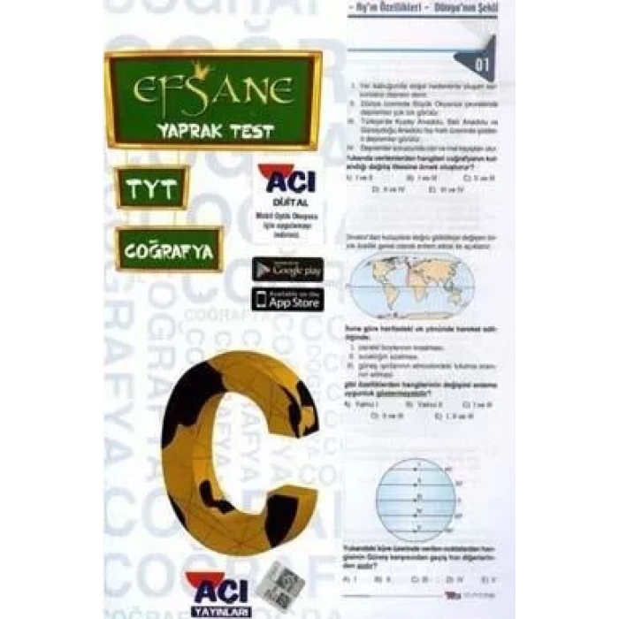 AÇI TYT TARİH YAPRAK TEST