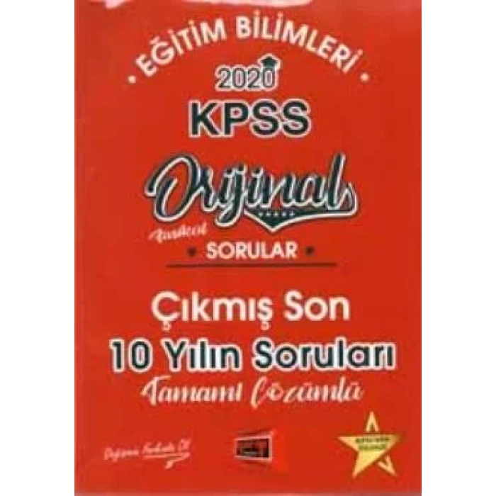 YARGI KPSS EĞİTİM BİLİMLERİ SON 10 YIL ÇIKMIŞ SORU