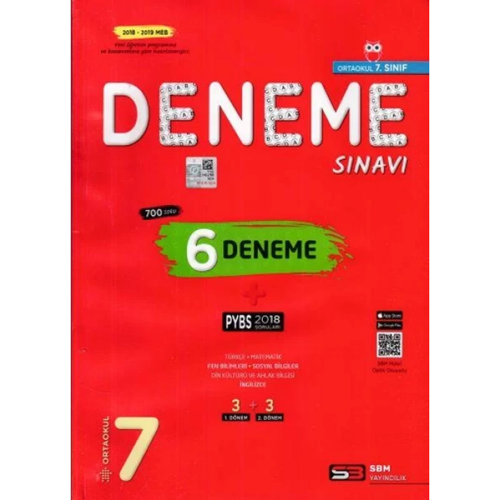 SBM 7.SINIF DENEME (6 DENEME)