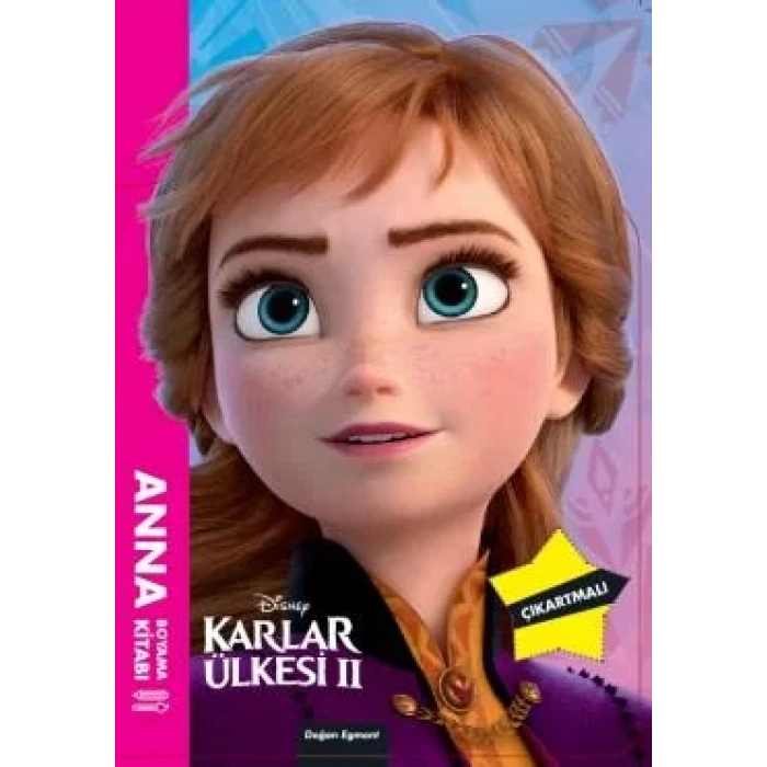 ANNA ÇIKARTMALI BOYAMA KİTABI - DOĞAN EGMONT