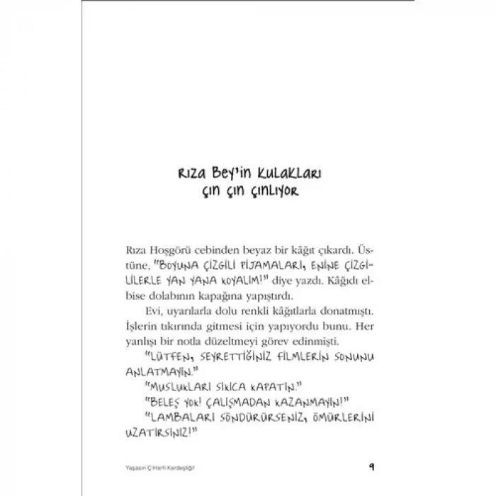 YAŞASIN Ç HARFİ KARDEŞLİĞİ - GÜNIŞIĞI