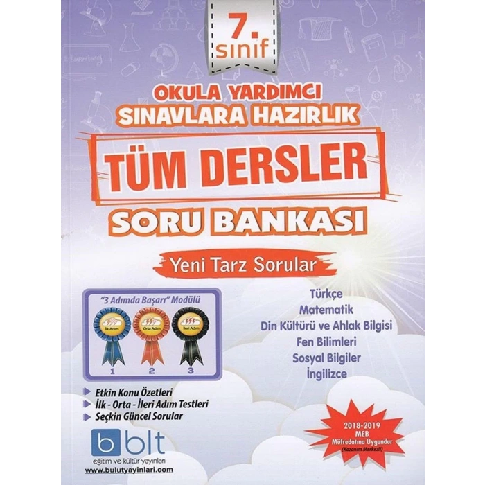 BLT 7. SINIF TÜM DERSLER SORU BANKASI