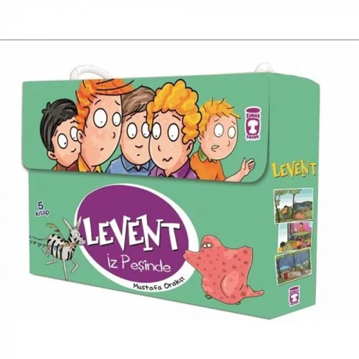 LEVENT İZ PEŞİNDE 1 SET (KUTULU) - TİMAŞ