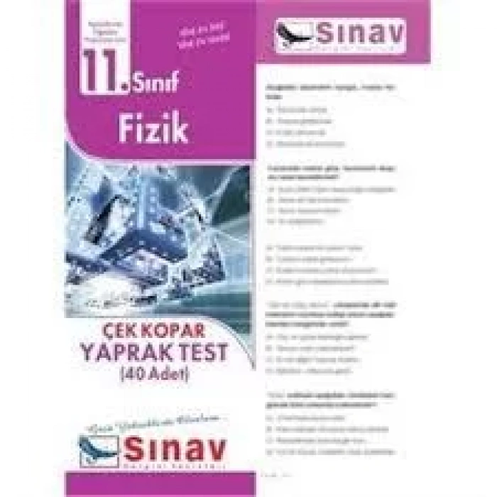 SINAV 9.SINIF FİZİK YAPRAK TEST