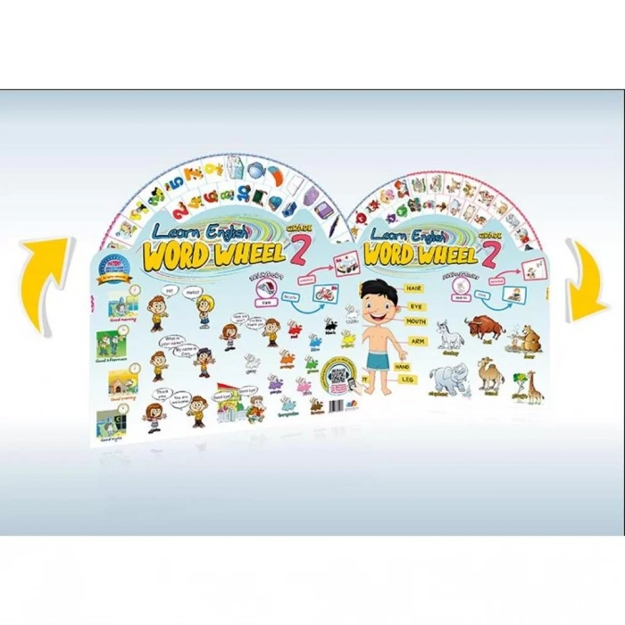 AFS 2.SINIF KELİME ÇARKI WORD WHEEL GRADE 2