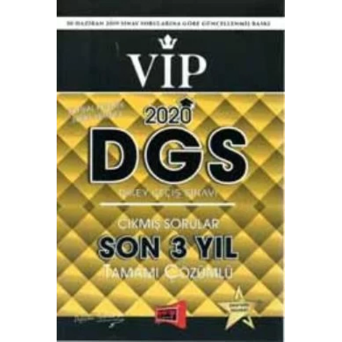 YARGI DGS VİP SON 3 YIL ÇIKMIŞ SORULAR 2020