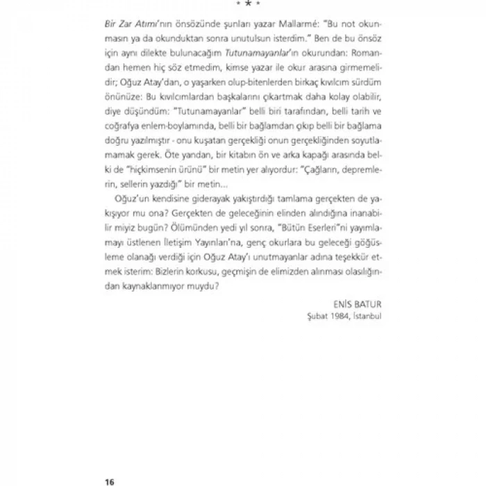 TUTUNAMAYANLAR - İLETİŞİM