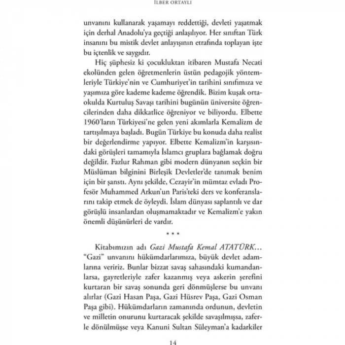 GAZİ MUSTAFA KEMAL ATATÜRK - KRONİK