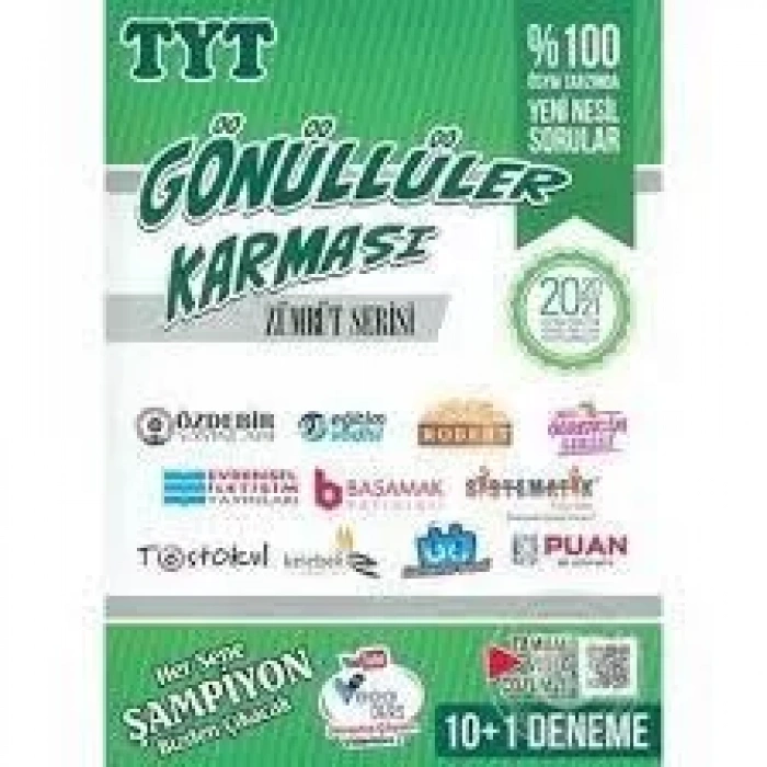 TYT Zümrüt Serisi Gönüllüler Karması Deneme - 2021
