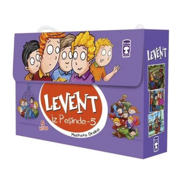 LEVENT İZ PEŞİNDE 5 SET (KUTULU) - TİMAŞ