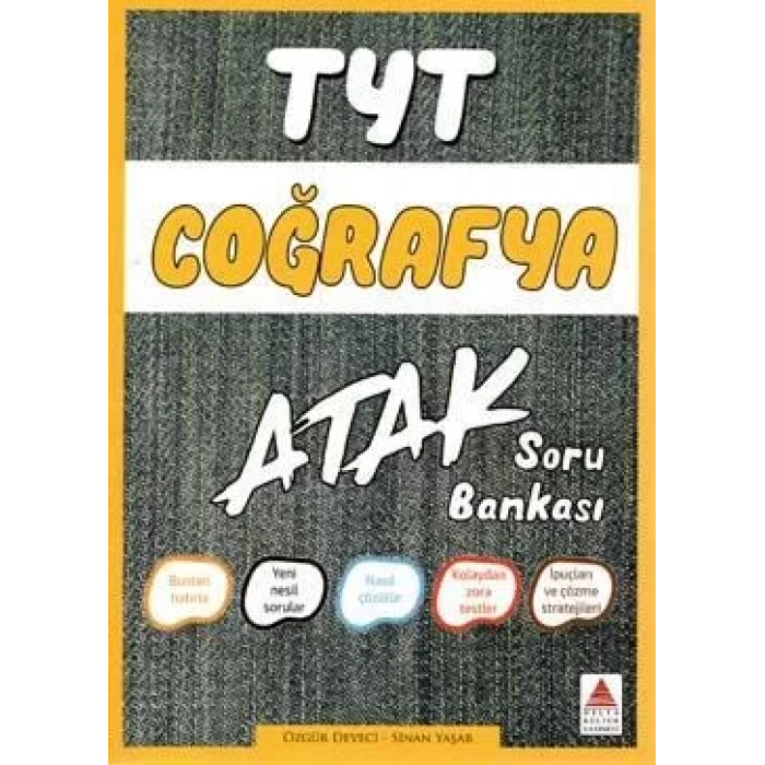 DELTA TYT COĞRAFYA ATAK SORU BANKASI