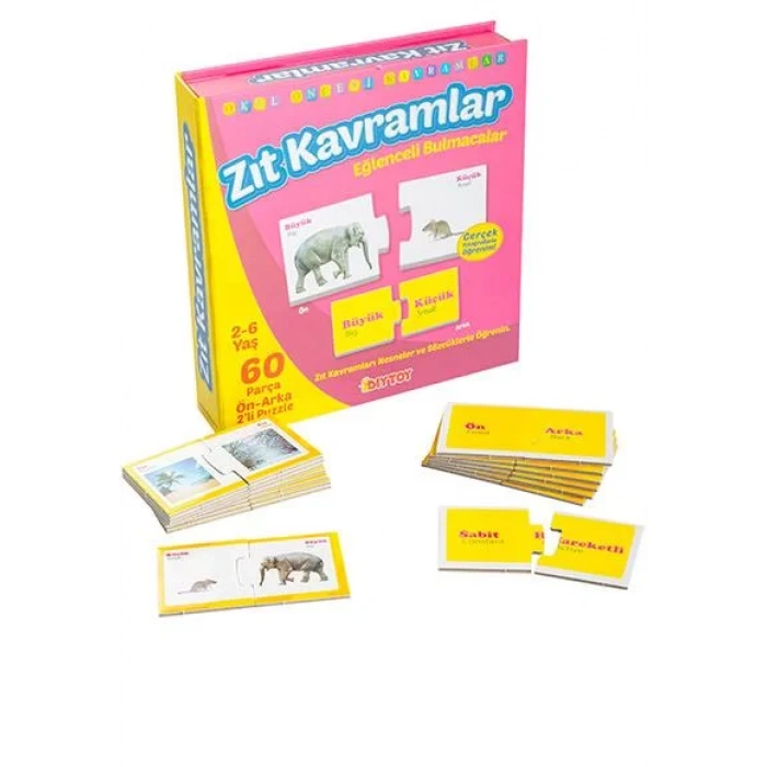 ZIT KAVRAMLAR EĞLENCELİ BULMACALAR - DIYTOY