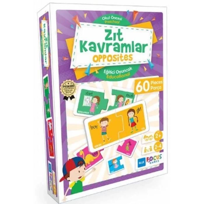 ZIT KAVRAMLAR 60 PARÇA - BLUE FOCUS