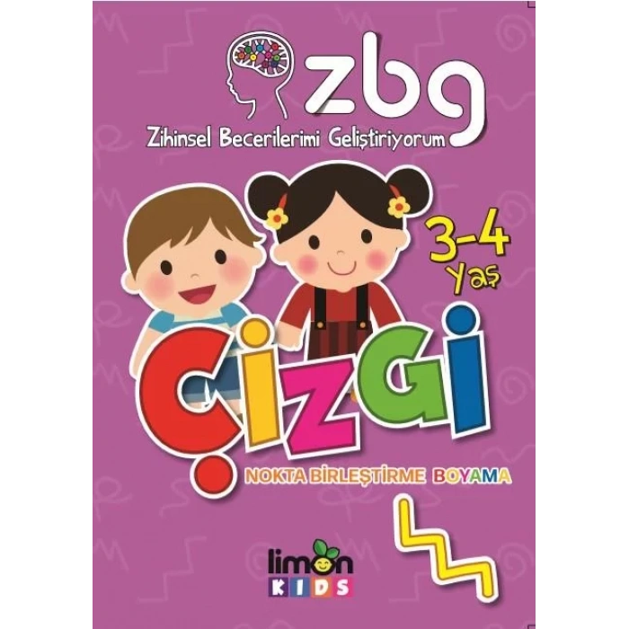 ZBG 3-4 YAŞ ÇİZGİ - LİMON KİDS