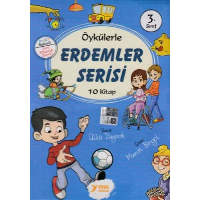 YUVA ÖYKÜLERLE ERDEMLER SERİSİ 3.SINIF 10 KİTAP