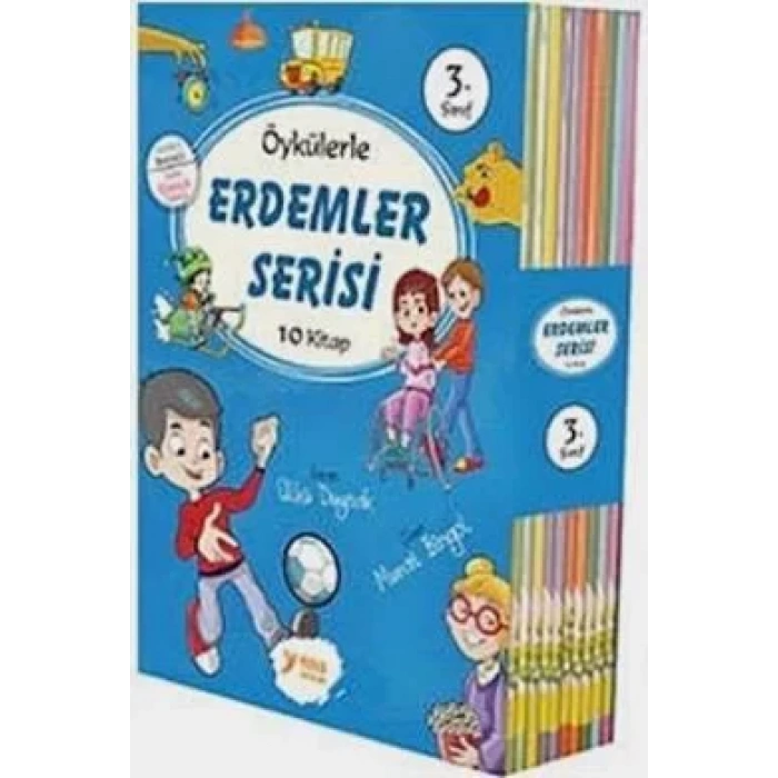 YUVA ÖYKÜLERLE ERDEMLER SERİSİ 3.SINIF 10 KİTAP
