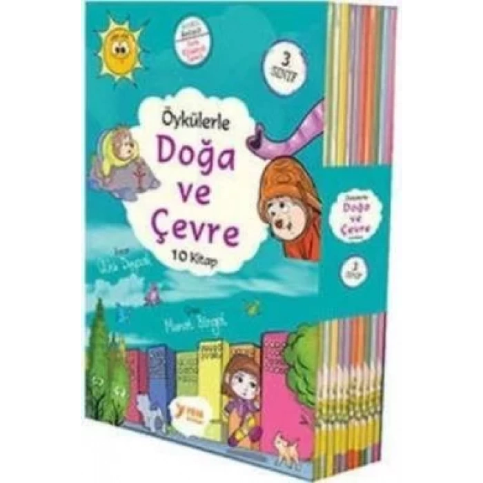 YUVA ÖYKÜLERLE DOĞA VE ÇEVRE 3.SINIF KUTULU 10 KİT