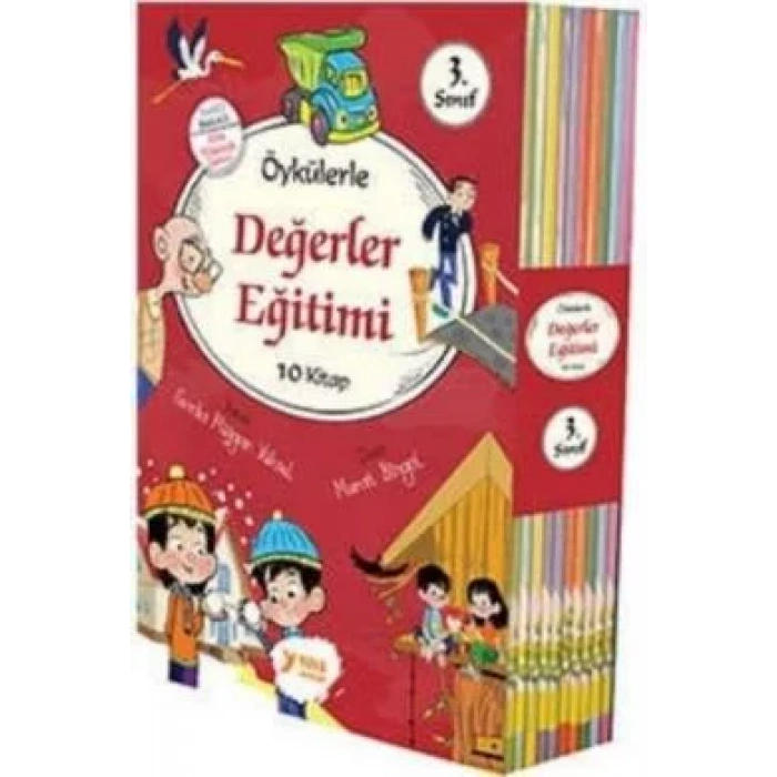YUVA ÖYKÜLERLE DEĞERLER EĞİTİMİ 3.SINIF 10 KİTAP