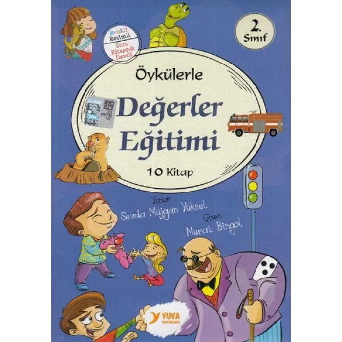YUVA ÖYKÜLERLE DEĞERLER EĞİTİMİ 2.SINIF 10 KİTAP